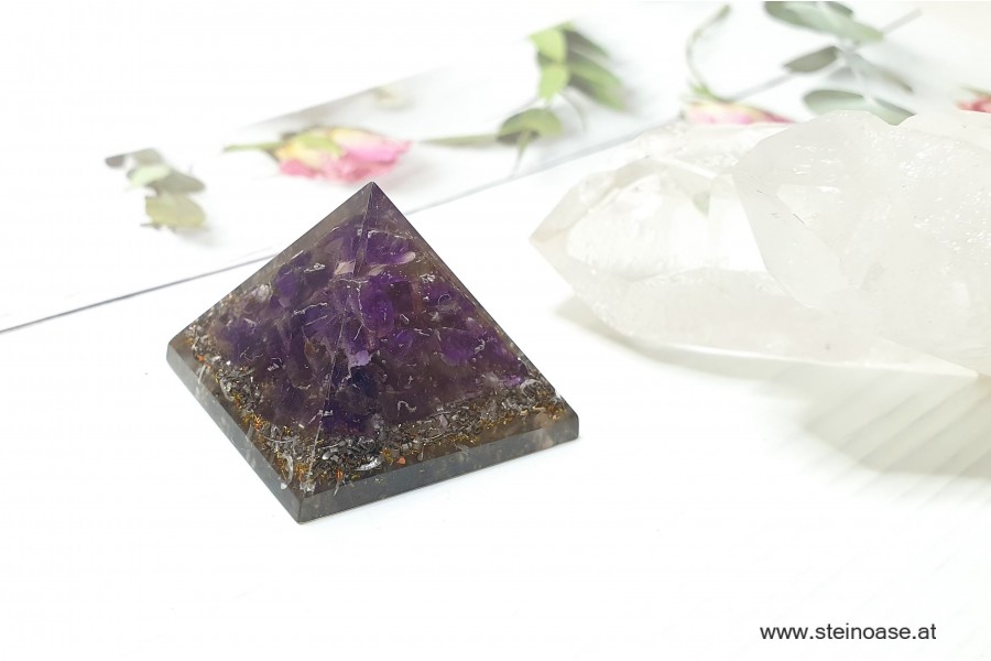 Orgonit Mini Pyramide: Amethyst